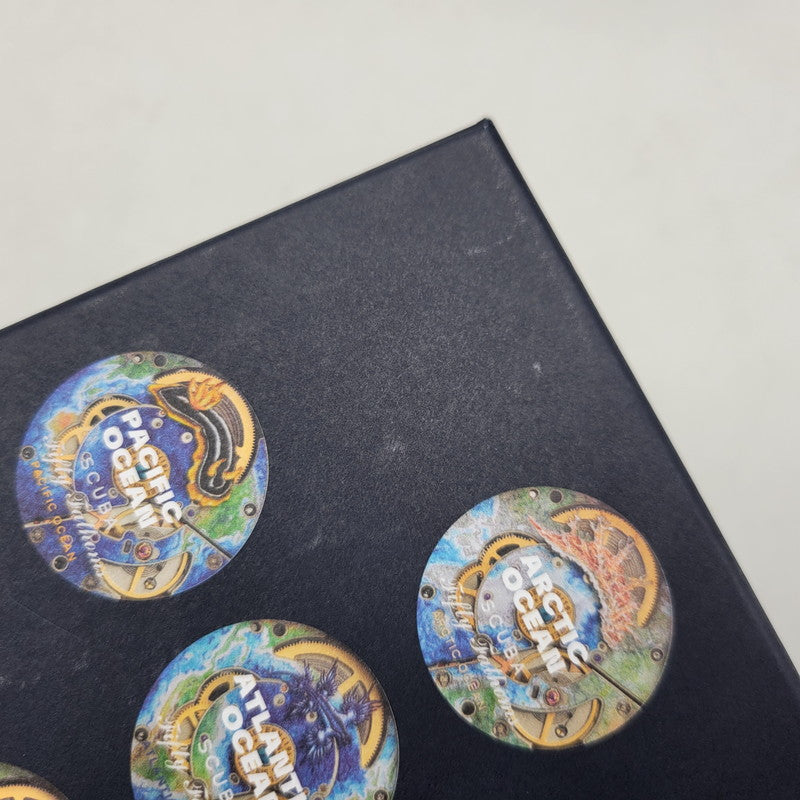 【中古品】【メンズ/レディース】 Swatch スウォッチ × BLANCPAIN ブランパン SCUBA FIFTY FATHOMS ATLANTIC OCEAN S035A100 スキューバ フィフティ ファゾムス 自動巻き 腕時計 197-250921-as-23-izu カラー：ブルー系 万代Net店