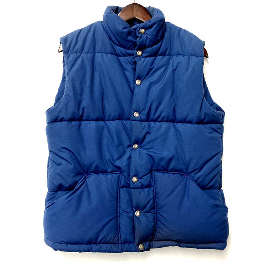 【中古品】【メンズ】 THE NORTH FACE ザ・ノースフェイス USA製 茶タグ 70S DOWN VEST 70年代 ダウンベスト トップス ベスト 144-250919-cs-11-izu サイズ：M カラー：ブルー 万代Net店