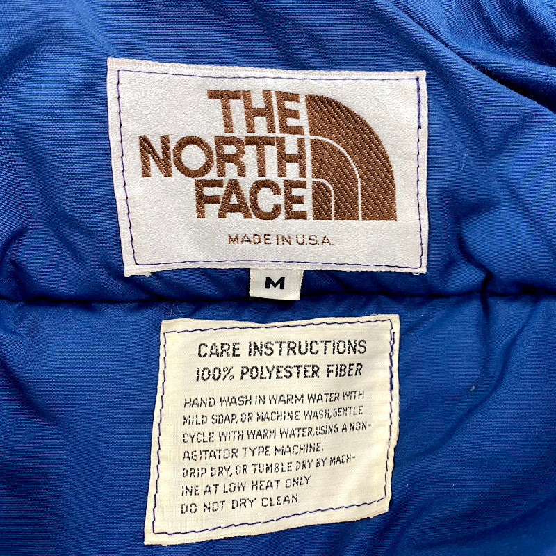 【中古品】【メンズ】 THE NORTH FACE ザ・ノースフェイス USA製 茶タグ 70S DOWN VEST 70年代 ダウンベスト トップス ベスト 144-250919-cs-11-izu サイズ：M カラー：ブルー 万代Net店
