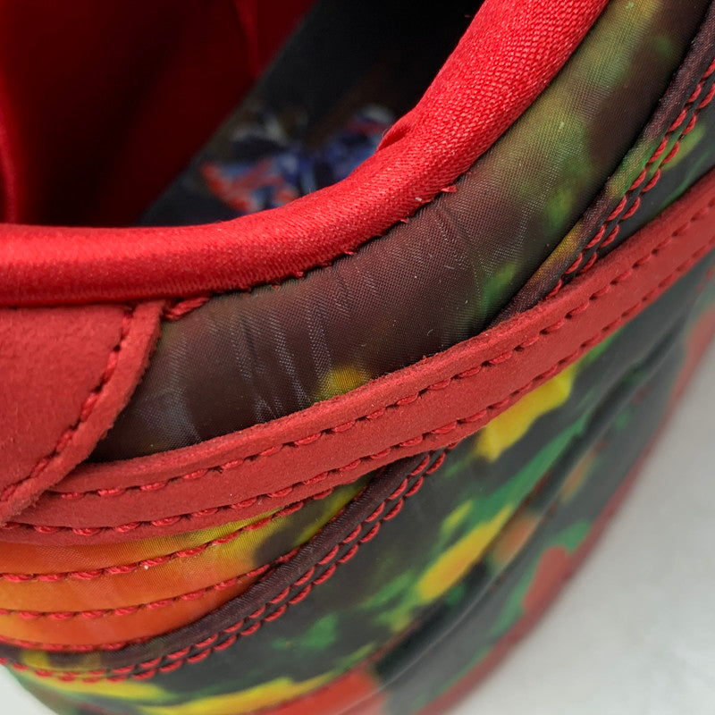 【中古美品】【メンズ】 NIKE SB ナイキエスビー × THE WIZARD OF OZ オズの魔法使い DUNK LOW PRO WOO QS FZ1291-600 ダンク ロー プロ WOO QS スニーカー シューズ 靴 160-250920-as-19-izu サイズ：26.5cm カラー：GYM RED/UNIVERSITY RED-MULTI 万代Net店