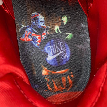 【中古美品】【メンズ】 NIKE SB ナイキエスビー × THE WIZARD OF OZ オズの魔法使い DUNK LOW PRO WOO QS FZ1291-600 ダンク ロー プロ WOO QS スニーカー シューズ 靴 160-250920-as-19-izu サイズ：26.5cm カラー：GYM RED/UNIVERSITY RED-MULTI 万代Net店