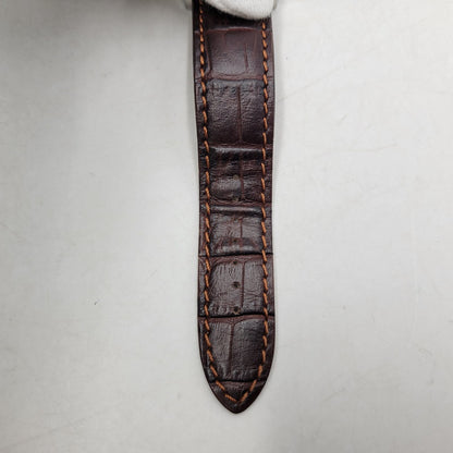 【中古品】【メンズ/レディース】 KATHARINE HAMNETT キャサリン・ハムネット RETRO MILITARY QUARTZ KH-20E4 レトロ ミリタリー クォーツ 腕時計 197-251129-as-25-izu カラー：シルバー×ネイビー×ブラウン 万代Net店