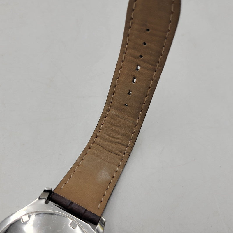 【中古品】【メンズ/レディース】 KATHARINE HAMNETT キャサリン・ハムネット RETRO MILITARY QUARTZ KH-20E4 レトロ ミリタリー クォーツ 腕時計 197-251129-as-25-izu カラー：シルバー×ネイビー×ブラウン 万代Net店