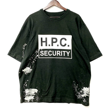 【中古品】【メンズ】 HERON PRESTON ヘロン プレストン HMAA032F23JER010 国内正規 H.P.C.SECURITY T-SHIRT セキュリティ Tシャツ トップス 半袖 142-250919-cs-14-izu サイズ：XL カラー：ブラック 万代Net店