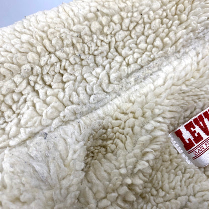 【現状渡し品】【メンズ】 Levi's リーバイス 70608-0216 USA製 80年製 80S NATIVE CUSTOM BOA DENIM JACKET ネイティブ カスタム ボア デニム ジャケット アウター 146-250919-cs-16-izu サイズ：40 カラー：ライトインディゴ 万代Net店