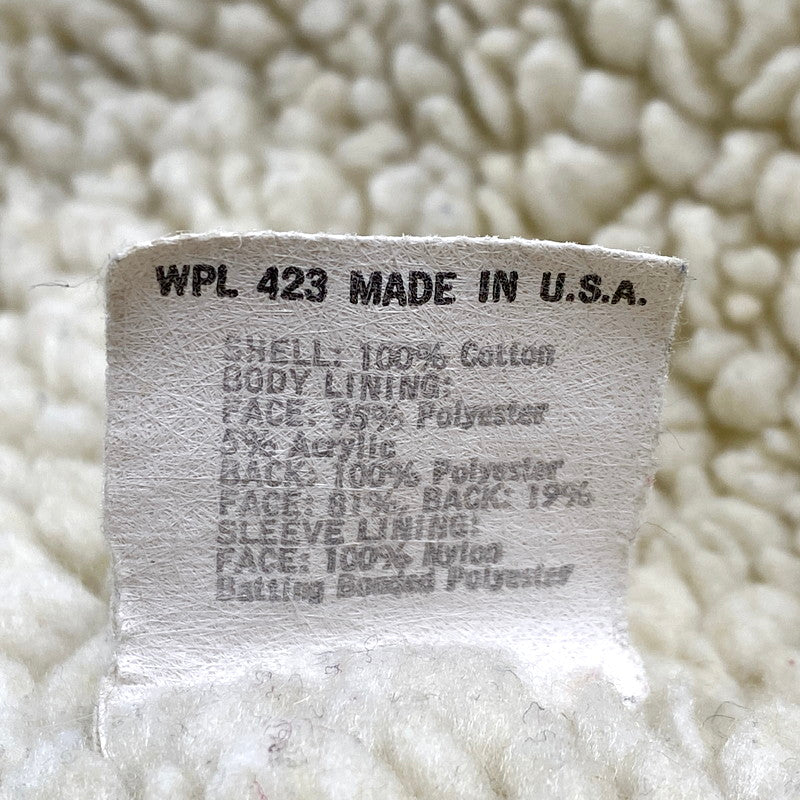 【現状渡し品】【メンズ】 Levi's リーバイス 70608-0216 USA製 80年製 80S NATIVE CUSTOM BOA DENIM JACKET ネイティブ カスタム ボア デニム ジャケット アウター 146-250919-cs-16-izu サイズ：40 カラー：ライトインディゴ 万代Net店