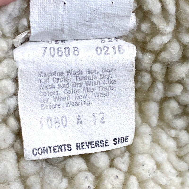 【現状渡し品】【メンズ】 Levi's リーバイス 70608-0216 USA製 80年製 80S NATIVE CUSTOM BOA DENIM JACKET ネイティブ カスタム ボア デニム ジャケット アウター 146-250919-cs-16-izu サイズ：40 カラー：ライトインディゴ 万代Net店