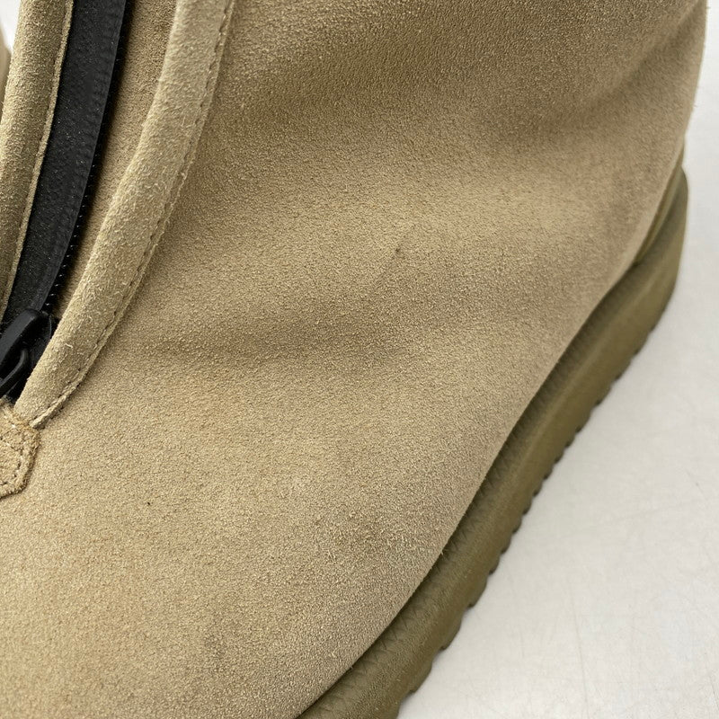 【中古品】【メンズ】 SUICOKE スイコック KENN-MWPAB SUEDE ZIP BOOT スエード ジップ ブーツ シューズ 靴 164-250920-ya-10-izu サイズ：28cm カラー：ベージュ 万代Net店