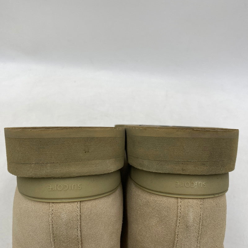【中古品】【メンズ】 SUICOKE スイコック KENN-MWPAB SUEDE ZIP BOOT スエード ジップ ブーツ シューズ 靴 164-250920-ya-10-izu サイズ：28cm カラー：ベージュ 万代Net店