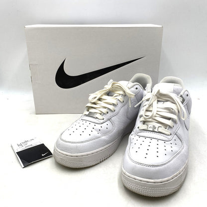 【中古品】【メンズ】 NIKE ナイキ ×1017 ALYX アリクス 9SM FJ4908-100 AIR FORCE 1 LOW エアフォース1 ロー スニーカー シューズ 靴 160-250920-ya-18-izu サイズ：28cm カラー：WHITE 万代Net店