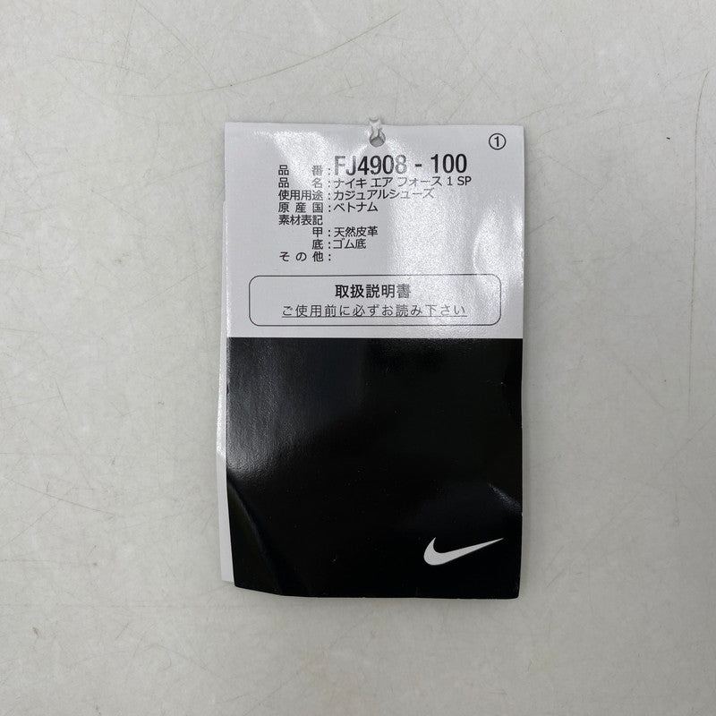 【中古品】【メンズ】 NIKE ナイキ ×1017 ALYX アリクス 9SM FJ4908-100 AIR FORCE 1 LOW エアフォース1 ロー スニーカー シューズ 靴 160-250920-ya-18-izu サイズ：28cm カラー：WHITE 万代Net店