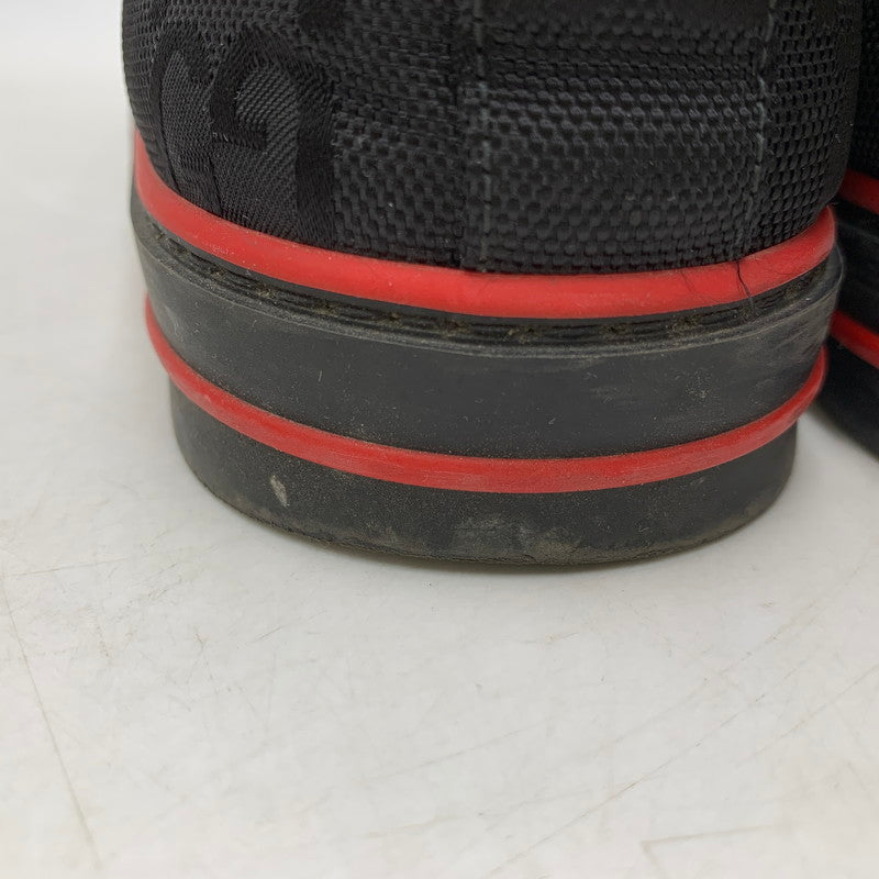 【中古品】【メンズ】 GUCCI グッチ GG TENNIS 1977 SNEAKERS テニス スニーカー シューズ 靴 183-250919-cs-10-izu サイズ：9 カラー：ブラック 万代Net店