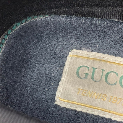 【中古品】【メンズ】 GUCCI グッチ GG TENNIS 1977 SNEAKERS テニス スニーカー シューズ 靴 183-250919-cs-10-izu サイズ：9 カラー：ブラック 万代Net店