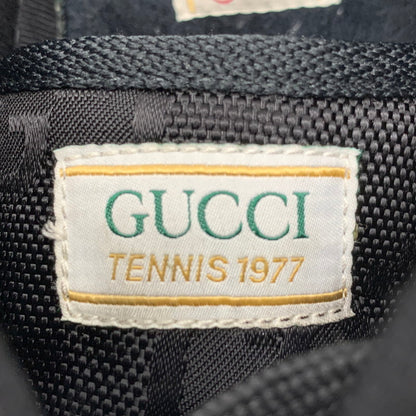 【中古品】【メンズ】 GUCCI グッチ GG TENNIS 1977 SNEAKERS テニス スニーカー シューズ 靴 183-250919-cs-10-izu サイズ：9 カラー：ブラック 万代Net店