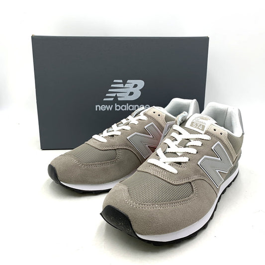 【中古美品】【メンズ】 NEW BALANCE ニューバランス LOW CUT SNEAKERS ML574EVG ローカット スニーカー シューズ 靴 162-250920-as-20-izu サイズ：30cm カラー：グレー 万代Net店