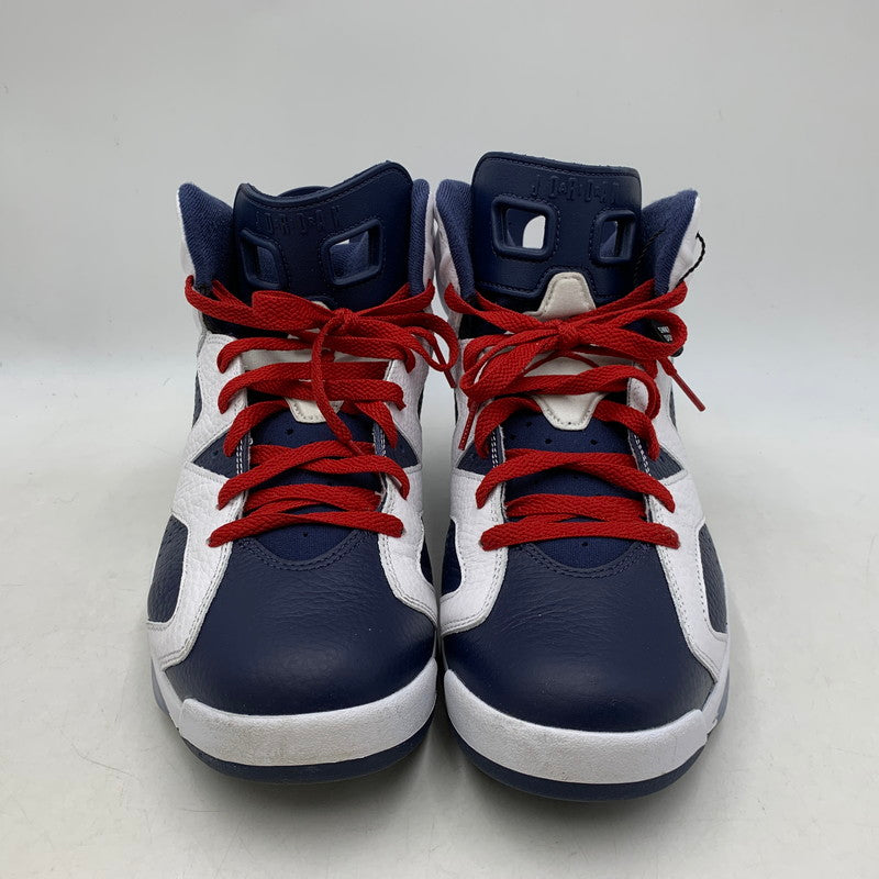 【中古品】【メンズ】 NIKE ナイキ AIR JORDAN 6 RETRO CT8529-164 エア ジョーダン 6 レトロ スニーカー シューズ 靴 160-250920-as-17-izu サイズ：29.5cm カラー：WHITE/VARSITY RED 万代Net店