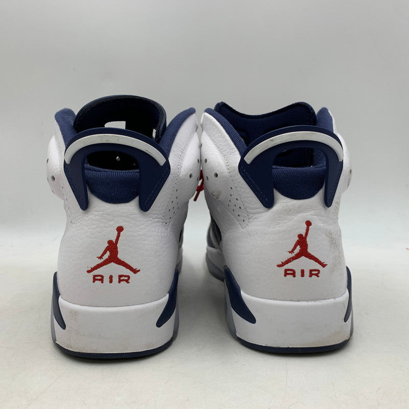【中古品】【メンズ】 NIKE ナイキ AIR JORDAN 6 RETRO CT8529-164 エア ジョーダン 6 レトロ スニーカー シューズ 靴 160-250920-as-17-izu サイズ：29.5cm カラー：WHITE/VARSITY RED 万代Net店