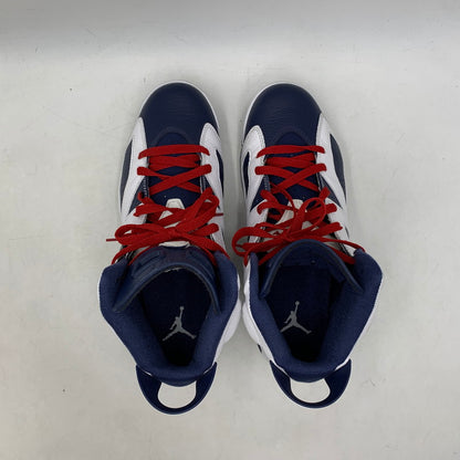 【中古品】【メンズ】 NIKE ナイキ AIR JORDAN 6 RETRO CT8529-164 エア ジョーダン 6 レトロ スニーカー シューズ 靴 160-250920-as-17-izu サイズ：29.5cm カラー：WHITE/VARSITY RED 万代Net店