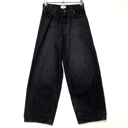 【中古品】【メンズ】 HAIKURE ハイクレ BETHANY JEANS BASSANO BLACK ベサニー ジーンズ パンツ ボトムス 151-250920-as-09-izu サイズ：27 カラー：ブラック 万代Net店
