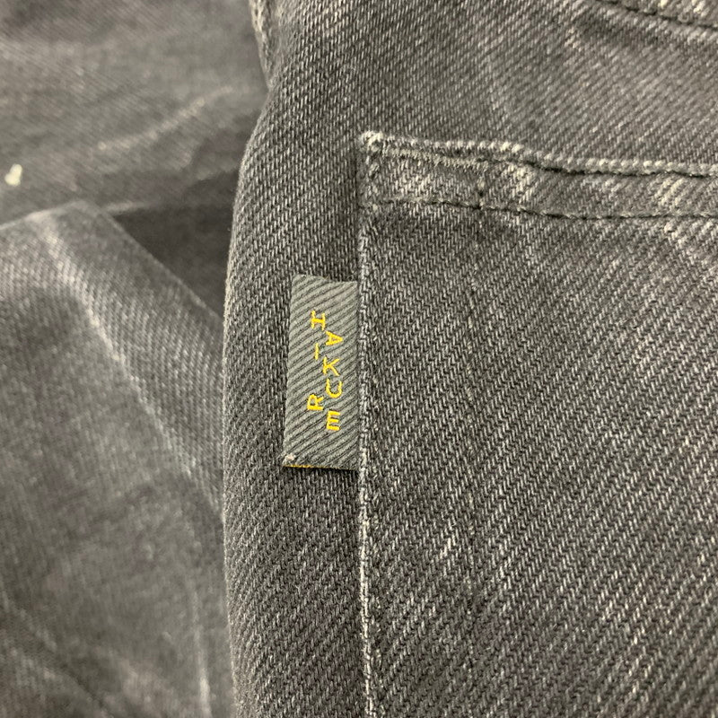 【中古品】【メンズ】 HAIKURE ハイクレ BETHANY JEANS BASSANO BLACK ベサニー ジーンズ パンツ ボトムス 151-250920-as-09-izu サイズ：27 カラー：ブラック 万代Net店