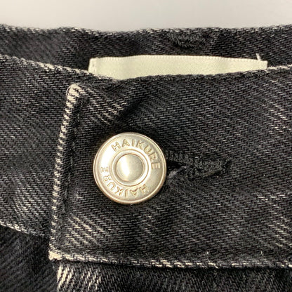 【中古品】【メンズ】 HAIKURE ハイクレ BETHANY JEANS BASSANO BLACK ベサニー ジーンズ パンツ ボトムス 151-250920-as-09-izu サイズ：27 カラー：ブラック 万代Net店