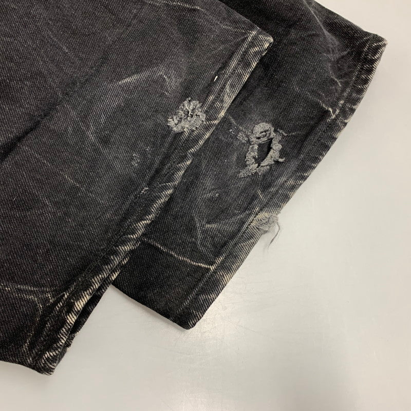 【中古品】【メンズ】 HAIKURE ハイクレ BETHANY JEANS BASSANO BLACK ベサニー ジーンズ パンツ ボトムス 151-250920-as-09-izu サイズ：27 カラー：ブラック 万代Net店