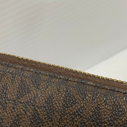 【中古品】【メンズ/レディース】 35F8GTVE9B MK SIGNATURE BROWN シグネチャー ブラウン ラウンドファスナー長財布 200-260102-cs-17-izu カラー：ブラウン 万代Net店
