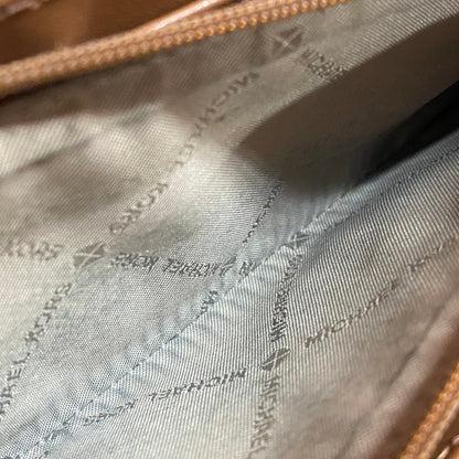 【中古品】【メンズ/レディース】 35F8GTVE9B MK SIGNATURE BROWN シグネチャー ブラウン ラウンドファスナー長財布 200-260102-cs-17-izu カラー：ブラウン 万代Net店