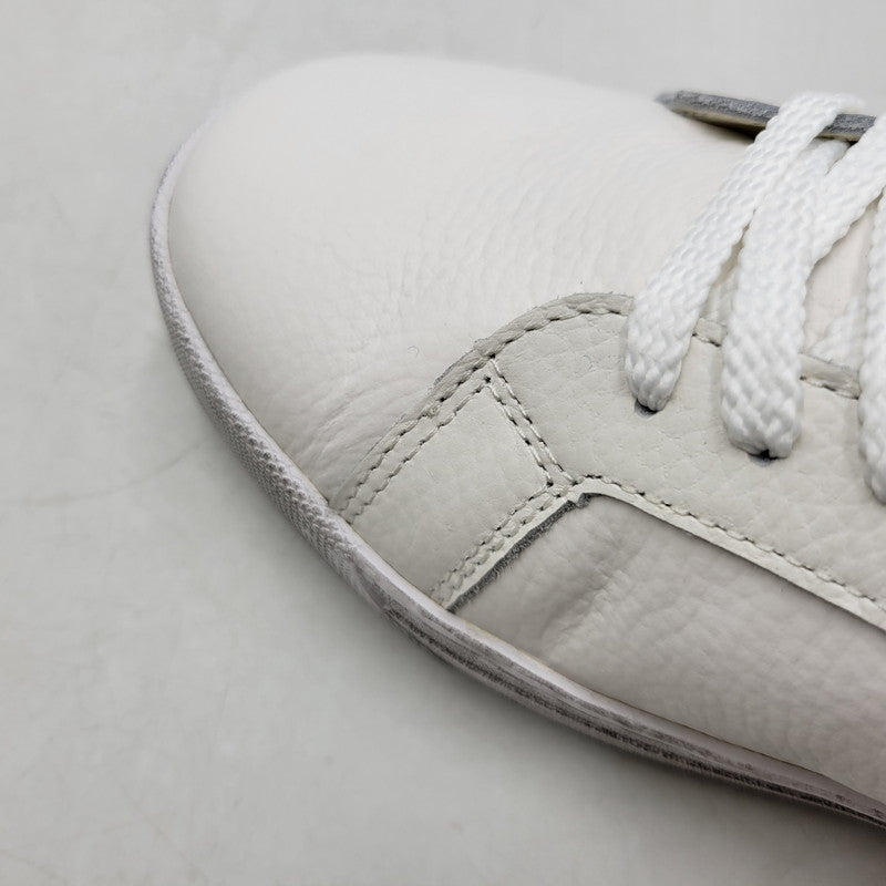 【中古美品】【メンズ】 Sangacio サンガッチョ × JEAN MICHEL BASQUIAT ジャン ミシェル バスキア SG8 WHITE スニーカー シューズ 靴 162-250921-as-28-izu サイズ：27cm カラー：ホワイト 万代Net店