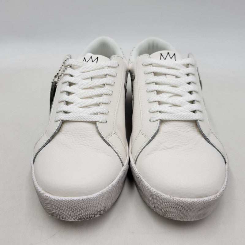 【中古美品】【メンズ】 Sangacio サンガッチョ × JEAN MICHEL BASQUIAT ジャン ミシェル バスキア SG8 WHITE スニーカー シューズ 靴 162-250921-as-28-izu サイズ：27cm カラー：ホワイト 万代Net店