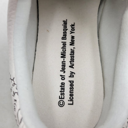 【中古美品】【メンズ】 Sangacio サンガッチョ × JEAN MICHEL BASQUIAT ジャン ミシェル バスキア SG8 WHITE スニーカー シューズ 靴 162-250921-as-28-izu サイズ：27cm カラー：ホワイト 万代Net店