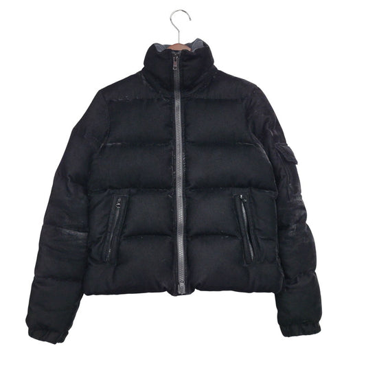 【現状渡し品】【レディース】 JUNYA WATANABE COMME des GARCONS ジュンヤワタナベコムデギャルソン VELVET DOWN JACKET JJ-J307 AD2012 ベルベット ダウン ジャケット アウター 168-250921-as-16-izu サイズ：S カラー：ブラック 万代Net店