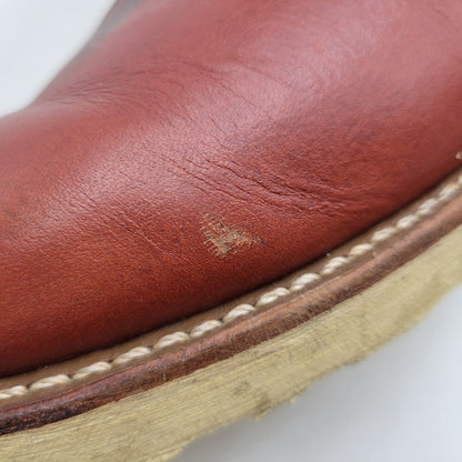 【中古品】【メンズ】 RED WING レッドウィング PECOS BOOTS 8866 ペコスブーツ USA製 刺繍羽タグ シューズ 靴 164-250921-as-31-izu サイズ：26.5cm カラー：レッド系 万代Net店