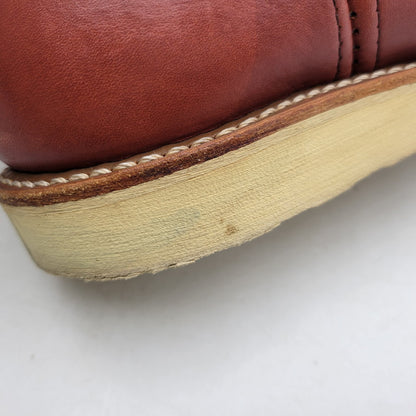 【中古品】【メンズ】 RED WING レッドウィング PECOS BOOTS 8866 ペコスブーツ USA製 刺繍羽タグ シューズ 靴 164-250921-as-31-izu サイズ：26.5cm カラー：レッド系 万代Net店