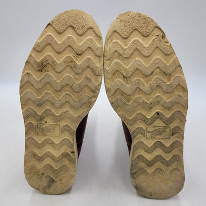 【中古品】【メンズ】 RED WING レッドウィング PECOS BOOTS 8866 ペコスブーツ USA製 刺繍羽タグ シューズ 靴 164-250921-as-31-izu サイズ：26.5cm カラー：レッド系 万代Net店