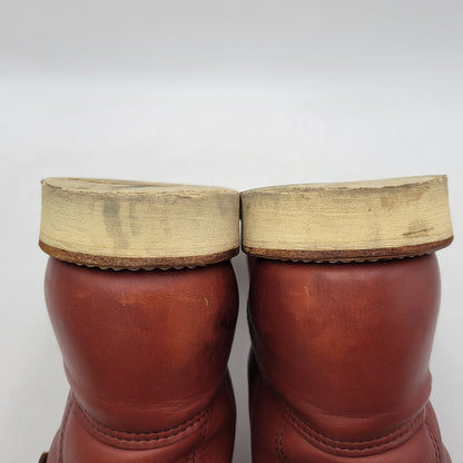 【中古品】【メンズ】 RED WING レッドウィング PECOS BOOTS 8866 ペコスブーツ USA製 刺繍羽タグ シューズ 靴 164-250921-as-31-izu サイズ：26.5cm カラー：レッド系 万代Net店