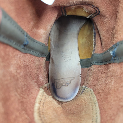 【中古品】【メンズ】 RED WING レッドウィング PECOS BOOTS 8866 ペコスブーツ USA製 刺繍羽タグ シューズ 靴 164-250921-as-31-izu サイズ：26.5cm カラー：レッド系 万代Net店