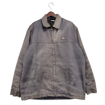 【現状渡し品】【メンズ】 Dickies ディッキーズ QUILTING LINER WORK JACKET キルティング ライナー ワークジャケット 鬼フェード アウター 146-250921-as-17-izu サイズ：L カラー：グレー系 万代Net店