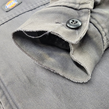 【現状渡し品】【メンズ】 Dickies ディッキーズ QUILTING LINER WORK JACKET キルティング ライナー ワークジャケット 鬼フェード アウター 146-250921-as-17-izu サイズ：L カラー：グレー系 万代Net店