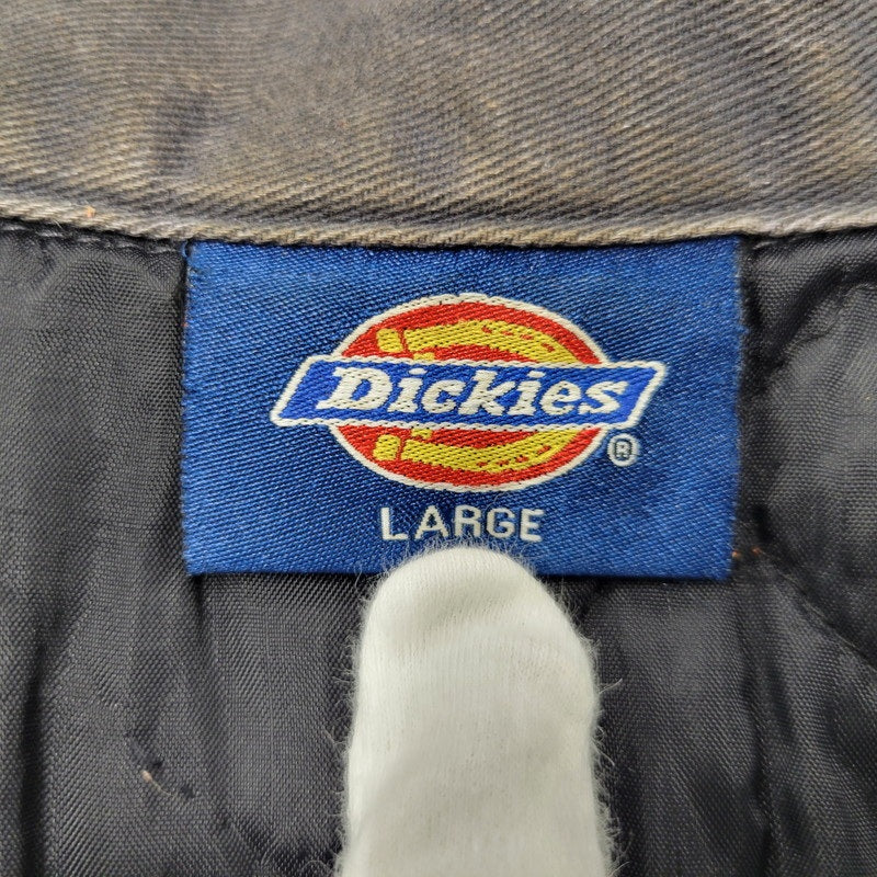 【現状渡し品】【メンズ】 Dickies ディッキーズ QUILTING LINER WORK JACKET キルティング ライナー ワークジャケット 鬼フェード アウター 146-250921-as-17-izu サイズ：L カラー：グレー系 万代Net店