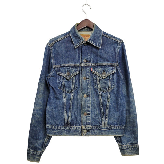 【中古品】【メンズ】 Levi's リーバイス BIG-E 3RD DENIM JACKET 71557 デニムジャケット 刻印J30 均等V アウター 146-250922-as-08-izu サイズ：36 カラー：インディゴ 万代Net店