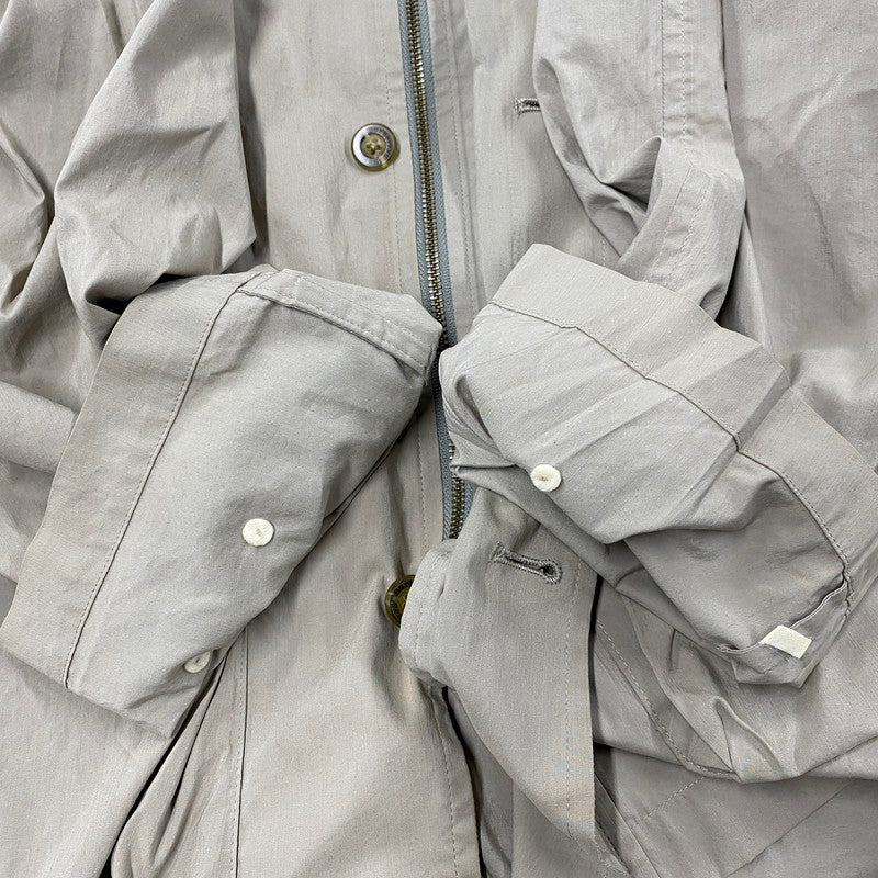 【中古品】【メンズ】 BBN18-621-74 SOUTIEN COLLAR COAT サテン カラー コート アウター 141-251007-ya-10-izu サイズ：L カラー：ベージュ 万代Net店