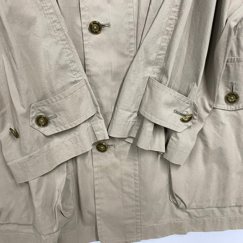 【中古品】【メンズ】 BBN18-621-74 SOUTIEN COLLAR COAT サテン カラー コート アウター 141-251007-ya-10-izu サイズ：L カラー：ベージュ 万代Net店