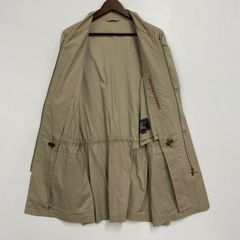 【中古品】【メンズ】 BBN18-621-74 SOUTIEN COLLAR COAT サテン カラー コート アウター 141-251007-ya-10-izu サイズ：L カラー：ベージュ 万代Net店