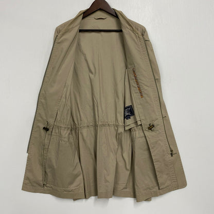 【中古品】【メンズ】 BBN18-621-74 SOUTIEN COLLAR COAT サテン カラー コート アウター 141-251007-ya-10-izu サイズ：L カラー：ベージュ 万代Net店