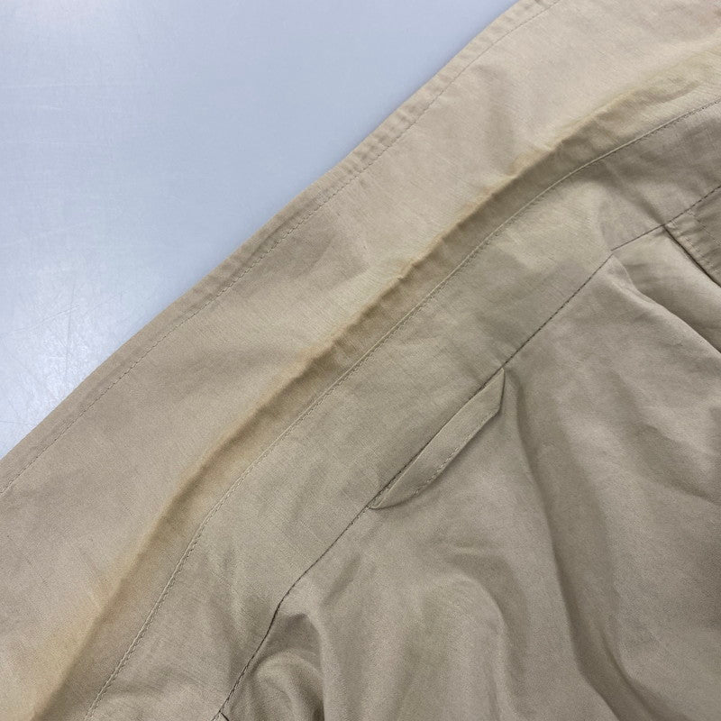【中古品】【メンズ】 BBN18-621-74 SOUTIEN COLLAR COAT サテン カラー コート アウター 141-251007-ya-10-izu サイズ：L カラー：ベージュ 万代Net店