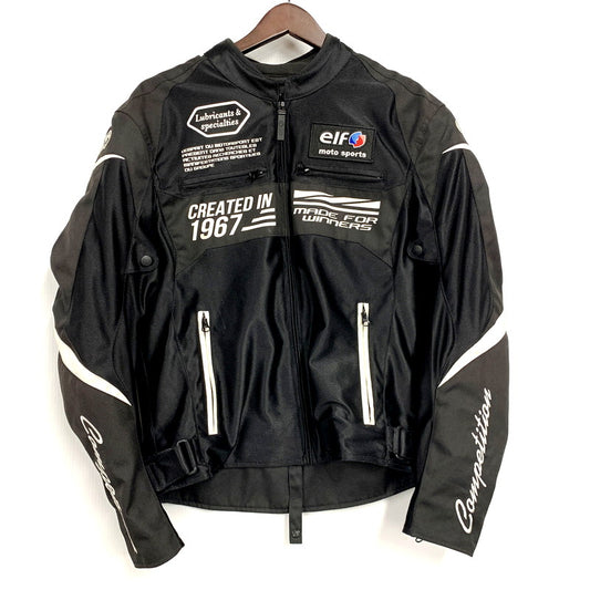 【中古品】【メンズ】 ELF MOTO SPORTS エルフ モト スポーツ EJ-S103 25SS IDEAL MESH JACKET 2025年春夏 イデアール メッシュ ジャケット アウター 145-250925-cs-01-izu サイズ：L カラー：ブラック 万代Net店