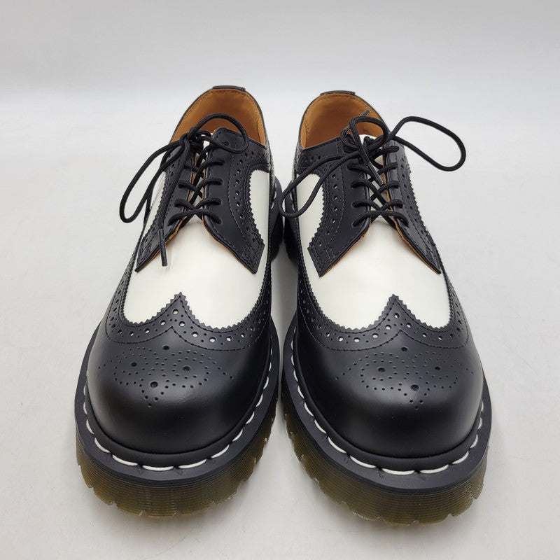 【中古美品】【メンズ】 Dr.Martens ドクターマーチン DR.MARTENS 10458001 3989BEX BROGUE SHOES ブローグシューズ 靴 164-250930-ya-10-izu サイズ：UK8 カラー：BLACK/WHITE 万代Net店