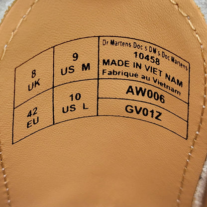 【中古美品】【メンズ】 Dr.Martens ドクターマーチン DR.MARTENS 10458001 3989BEX BROGUE SHOES ブローグシューズ 靴 164-250930-ya-10-izu サイズ：UK8 カラー：BLACK/WHITE 万代Net店