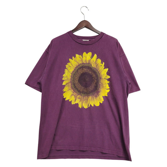 【中古品】【メンズ】 MAZE SUNFLOWER ART SS TEE サンフラワー アート ショートスリーブ Tシャツ ひまわり 半袖 トップス 146-250930-as-05-izu カラー：パープル 万代Net店